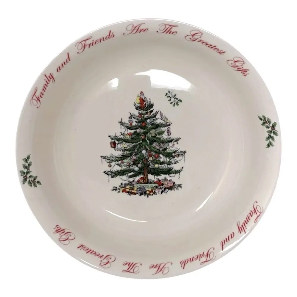 Spode Christmas Tree 2015 Annual Large Serving Bowl Limited Edition 10
